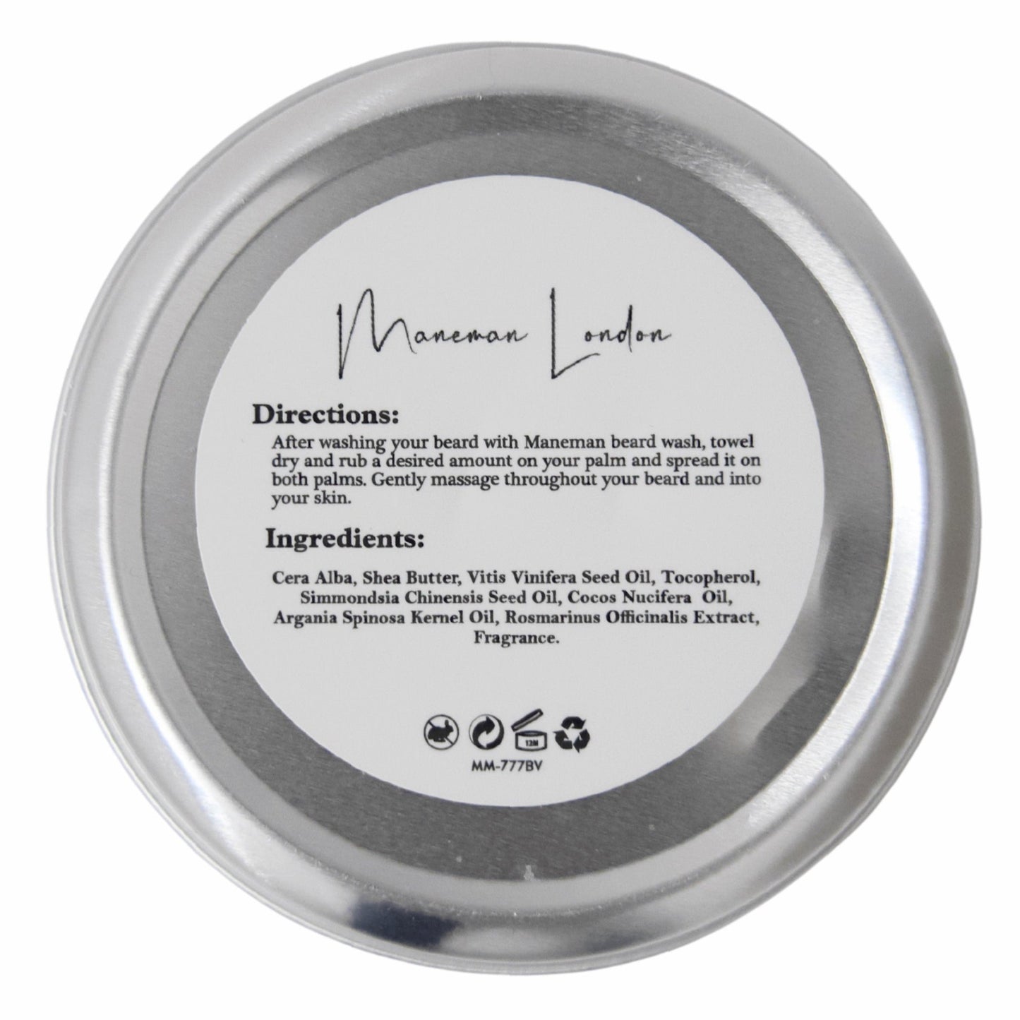 Maneman London Beard Balm - Vanilla 60G