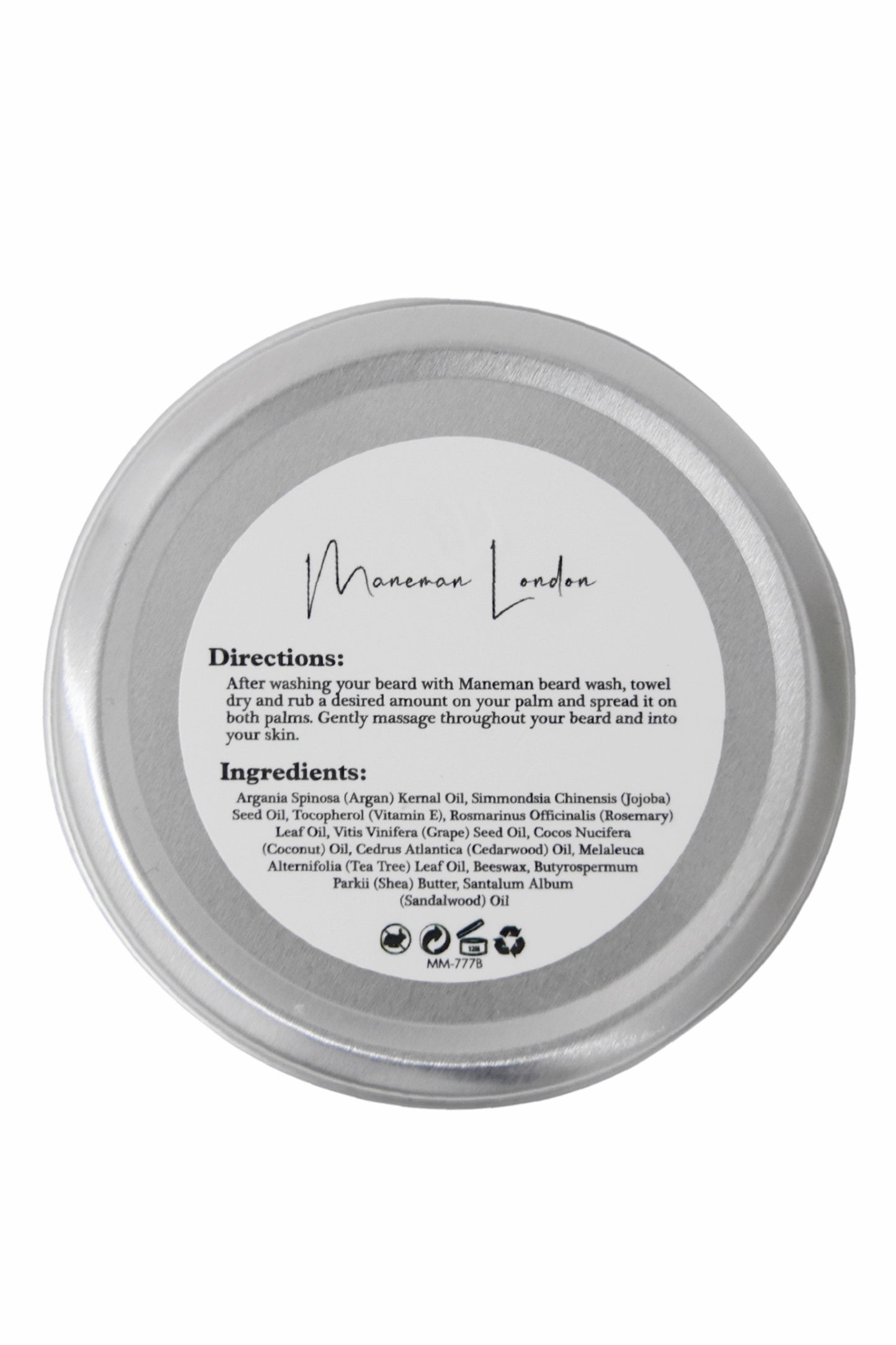 Maneman London Beard Balm - Sandlewood 60G